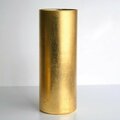 Pisos 10 in. Gilt Gilded Glass Cylinder Vases; Gold - Set of 6 PI3170164